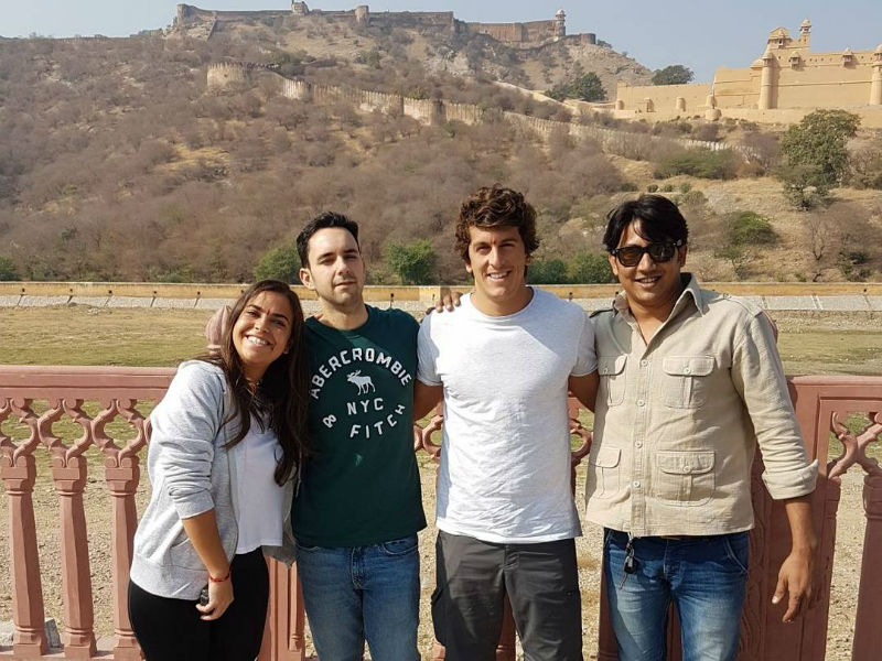 Golden Triangle with Spanish Guests