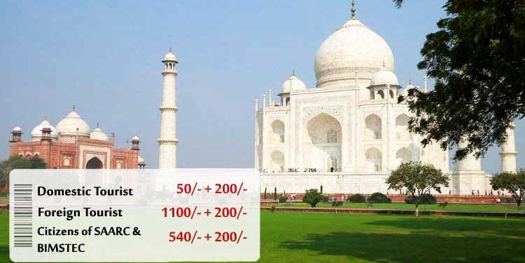 Taj Mahal Timings & Ticket Prices