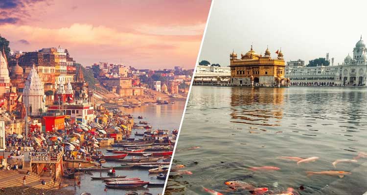 Rajasthan tour with Varanasi and Amritsar