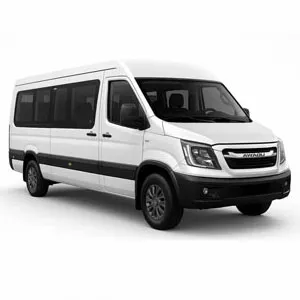 Tempo Traveller minibus avec chauffeur au Rajasthan